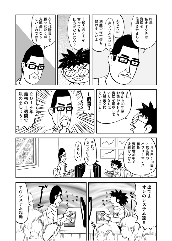 支部長の座を賭けて